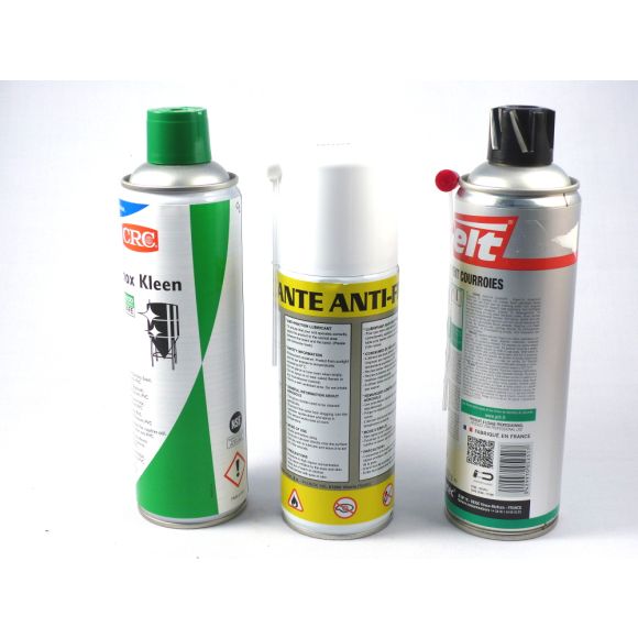 Lot de 3 produits pour machine cardio